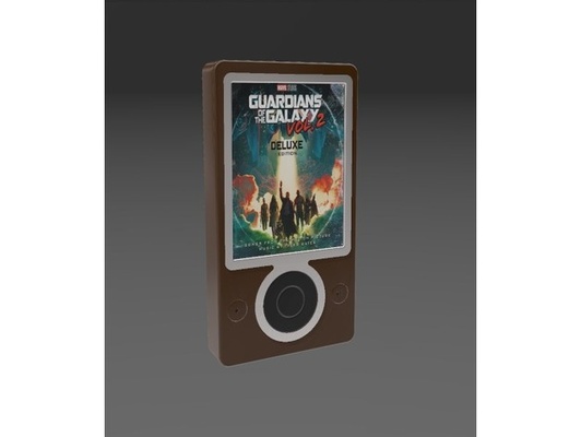 rocket's mp3 player zune guardians of galaxy 3 by reprops 3d print model - Mito3D