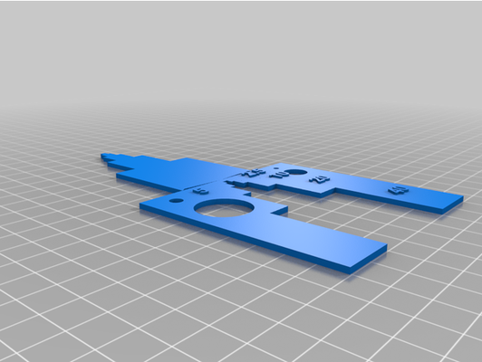 prueba dimensiones et entrelazado ajustamiento perímetro trou by romu8975 3d print model - Mito3D