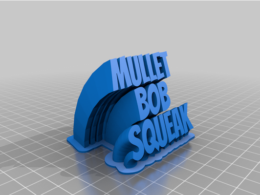 meeräsche bob quietschen by abonnieren angepasst 3d print model - Mito3D