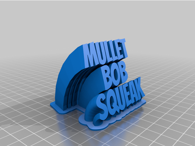 triglie bob superare by markbaxman personalizzato 3D print model - Mito3D