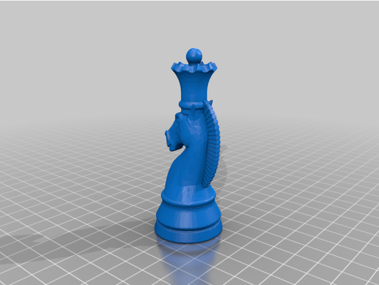 chess amazon by fhoudebert piece 3d print model - Mito3D