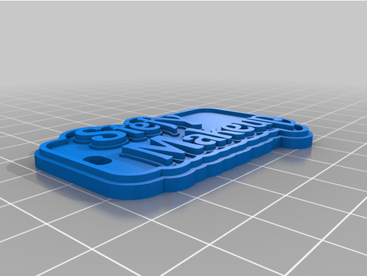 my personalizado llaveros by feliperices 3d print model - Mito3D