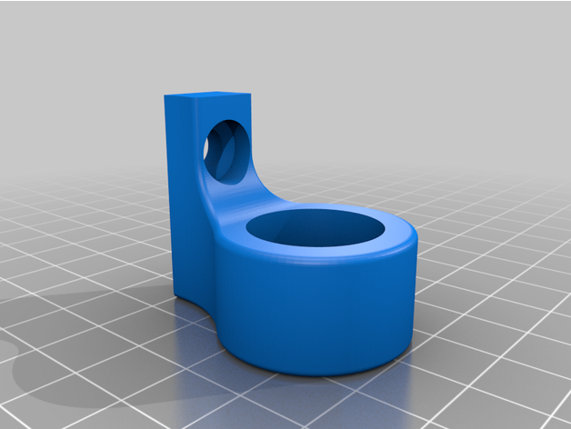xlr to mini holder by brettborget blackmagic 3D print model - Mito3D