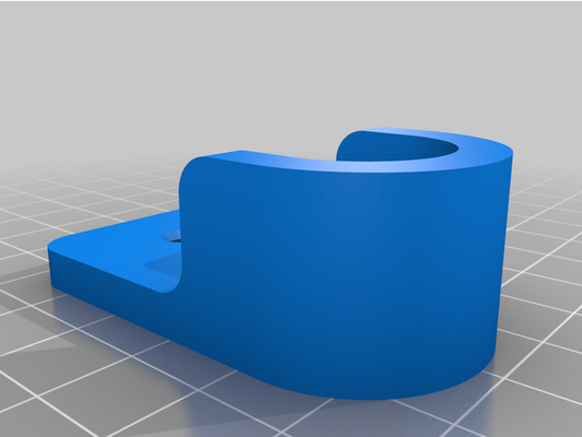 suporte varao guarda roupas v1 by blumenautecnologia 3d print model - Mito3D