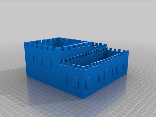 castelo projeto panela by jgenova 3d print model - Mito3D