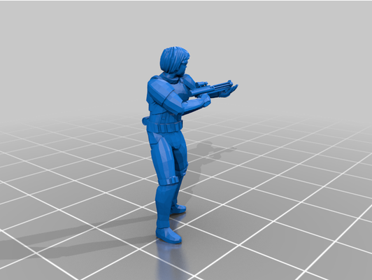 lucas andante cielo in stormtrooper armadura by kafziel juego rol estrella guerras 3d print model - Mito3D