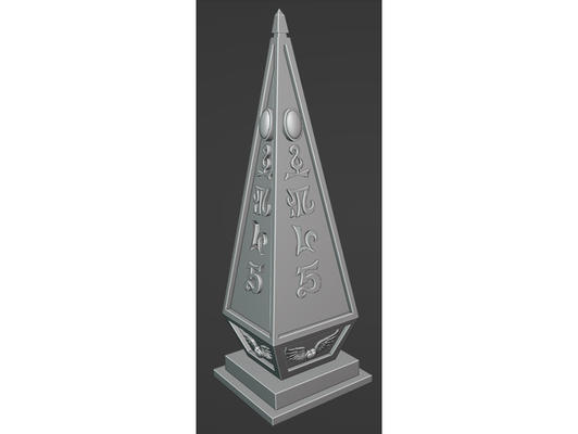 elfique pierre chemin by ystlund âge of sigmar dnd miniature soutenir haute elfe wargaming terrain marteau guerre fantaisie 3d print model - Mito3D