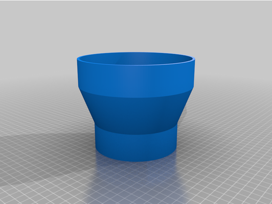 my customized - direct tube adapter by whiskeyjoe80 3d print model - Mito3D
