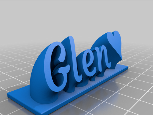 my customized sweeping tag by flippzizzle 3d print model - Mito3D