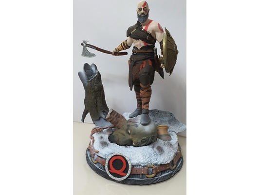 kratos god of war by fabianoborba 3d print model - Mito3D