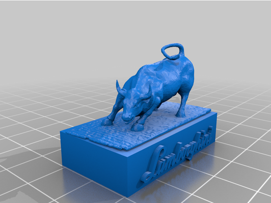 lamborghini bull statue by inventor007 3d print model - Mito3D