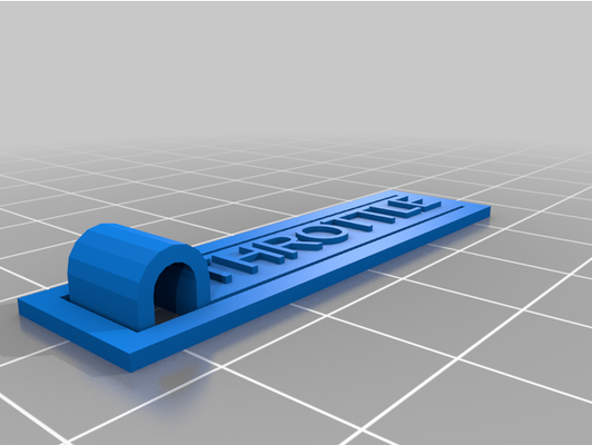 acceleratore by dukeleather personalizzato 3d print model - Mito3D