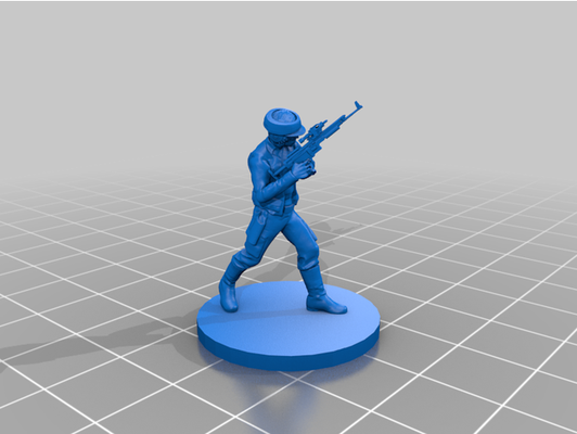 stella guerre endor ribelle commando mart by kafziel 3d print model - Mito3D