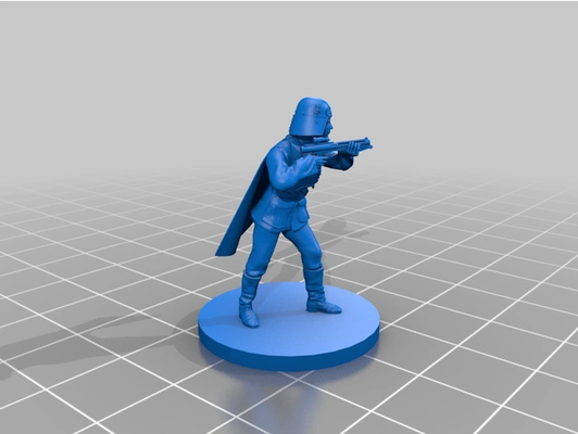 star wars imperial field officer by kafziel 3d print model - Mito3D