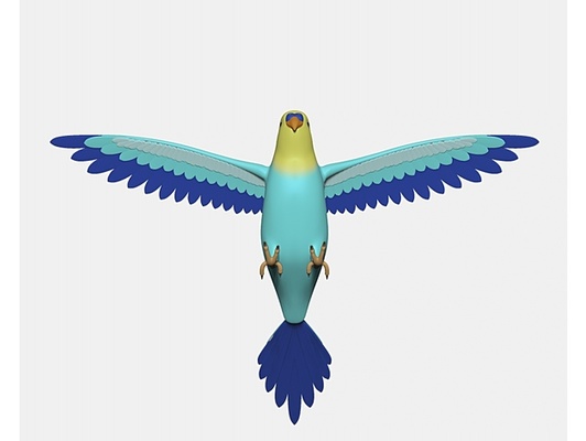 budgie by pobabies 3d print model - Mito3D