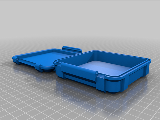 my customized parametrizable rugged box v2 openscad by kelvin08 3d print model - Mito3D