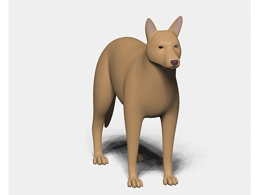 chien by pobabies 3d print model - Mito3D