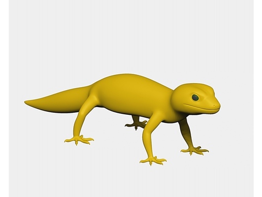 gecko by pobaby 3d print model - Mito3D
