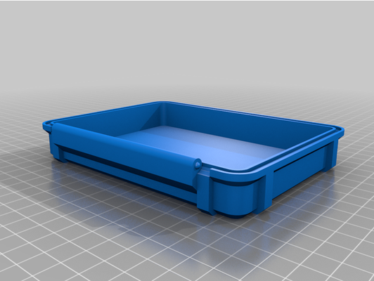 138x101x30 box parametrizable rugged v2 openscad by zoltarpk customized 3d print model - Mito3D