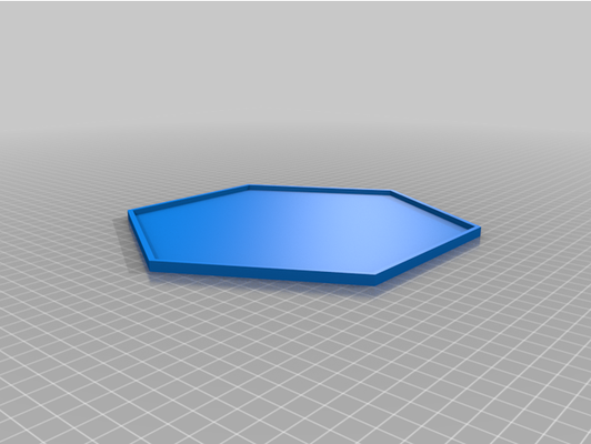 nanoleaf hexágono base manequim by blackgeode 3d print model - Mito3D