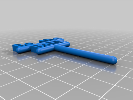 customize able firmar texto by wrw60543 openscad 3d print model - Mito3D