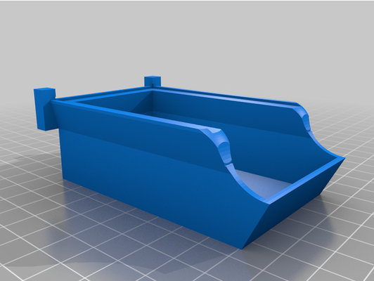 my customized parametric stackable box by charaisawesome 3d print model - Mito3D
