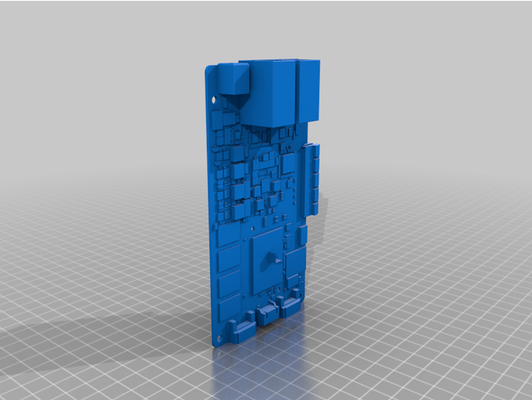 zimaboard main board heatsink by 16num 3d print model - Mito3D