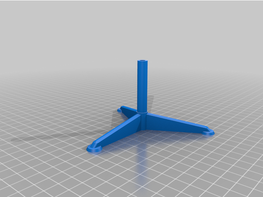 model rocket display stand - a engine w cap by geeklimit customized 3d print model - Mito3D