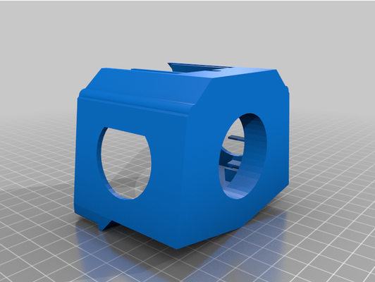 anycubic kobra max printhead cover remix by bornagainshogun 3d printer parts 3d print model - Mito3D