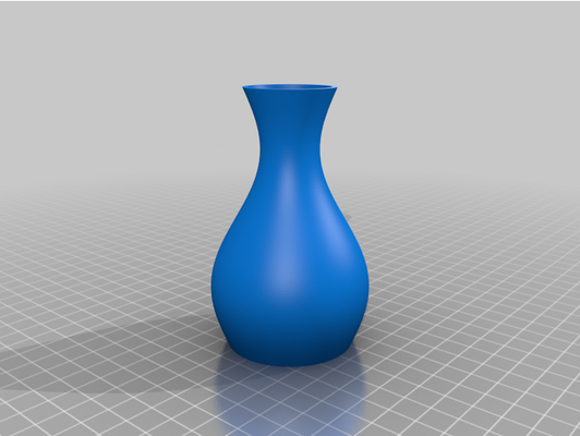 my personalizado openscad curvilíneo vaso gerador by luhennn 3d print model - Mito3D