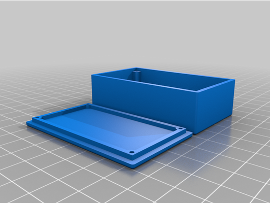 my customized project box lid screws by actionnz 3d print model - Mito3D