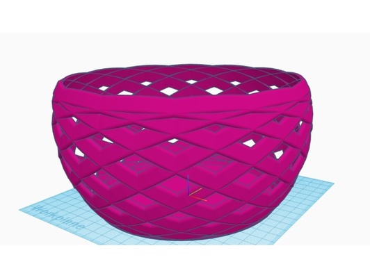 basket - no supports by freebird11 household 3d print model - Mito3D