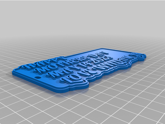 william customized multiline tag or keychain by puggybug 1 3d print model - Mito3D