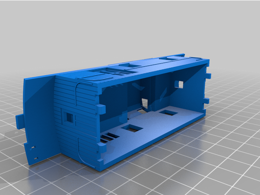 oyun makinesi attika caboose 303 s amp ny ho ölçek by kaptanretro 3d print model - Mito3D