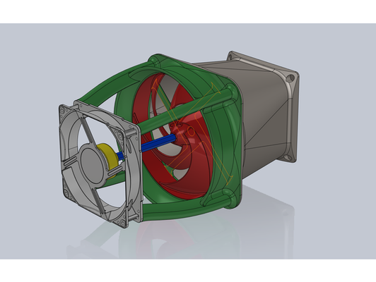 ventilateur épreuve xl by rmf47 3d print model - Mito3D