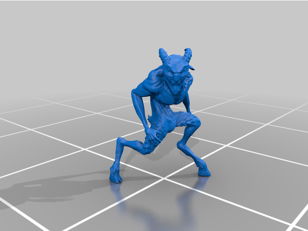 fauno - faun by jaimezegpi dovetail fairy fantasy god 3D print model - Mito3D