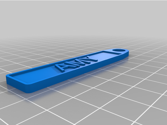 my customized personalised eu uk gb vehicle registration number plate keyring by jamietebay 3d print model - Mito3D