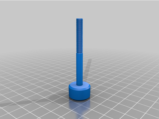my customized nut job bolt washer threaded rod factory by waynelee10 3d print model - Mito3D