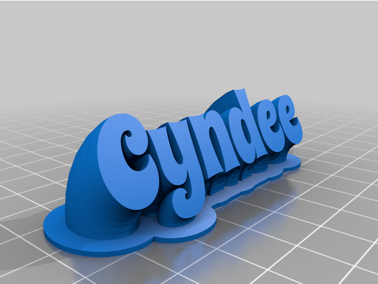 cyndee picante arroz by h00rj personalizado 3d print model - Mito3D