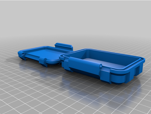 my personalizado parametrizável áspero caixa v2 openscad by mateus 3d print model - Mito3D