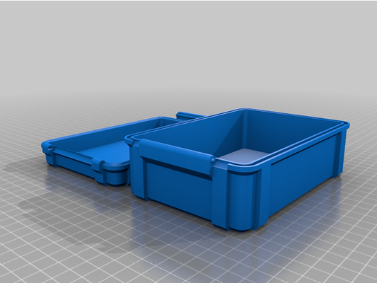 my personalizado parametrizável áspero caixa v2 openscad by naorbob 3d print model - Mito3D