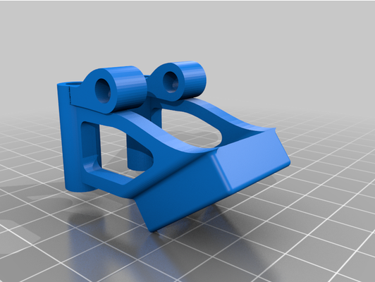 mark4 frame gps tbs mount by alx5 geprc mark 4 3d print model - Mito3D