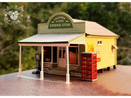 queensland shop 1 87 scale by madram 3d print model - Mito3D