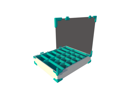 caixa organisateur modulaire by thiago japa 3d print model - Mito3D