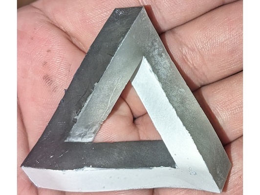 penrose triangle by alan johnson 3d print model - Mito3D