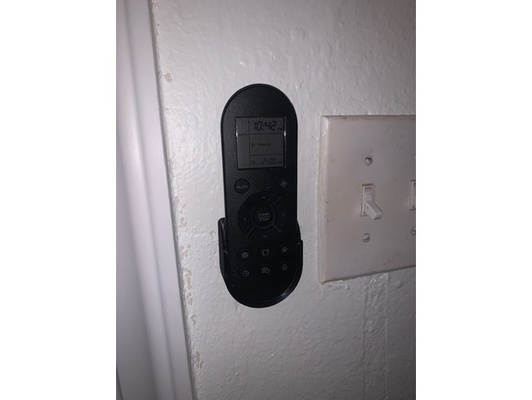 eufy 11s remote holder - scaled 103 fit wall-mounted hey by keefakeef 3d print model - Mito3D