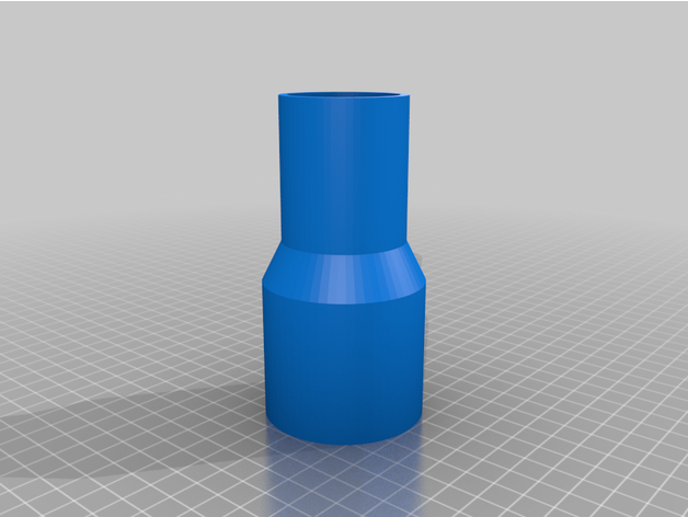 my angepasst konfigurierbar vakuum adapter finale revision by jason01 3D print model - Mito3D