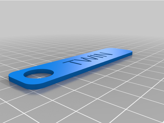 my customized spotify code keyring or tag by f15b 3d print model - Mito3D