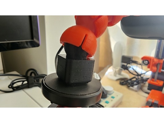 flexi-arm 1 4 tripod adaptor by sukeryan 3d print model - Mito3D