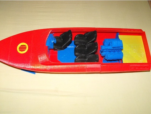 rc sportboot by teddya27 3d print model - Mito3D